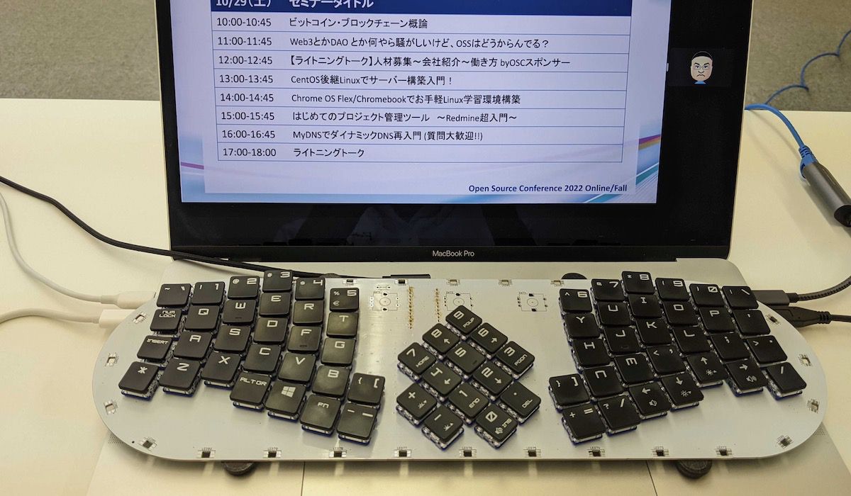 キーボード設置